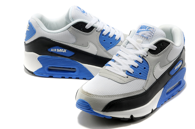 air max 90 bleu gris