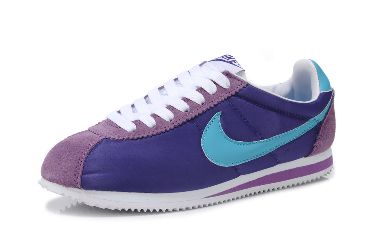 nike cortez femme violet