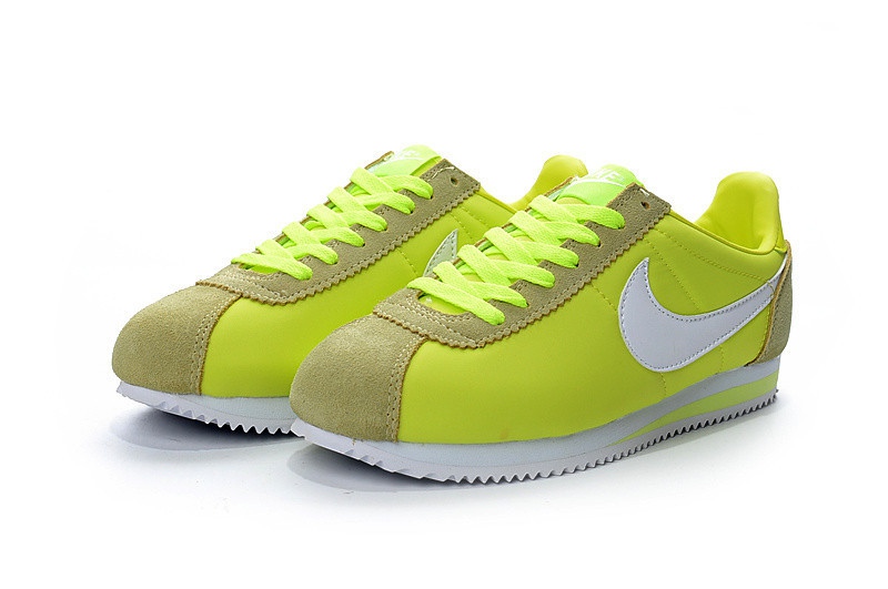 nike classic cortez femme verte