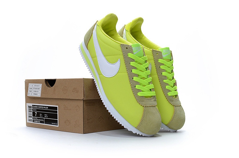 nike classic cortez femme verte