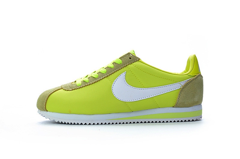 nike classic cortez femme verte